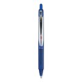 Pilot VBall RT Liquid Ink Roller Ball Pen, Retractable, Fine 0.7 mm, Blue Ink, Blue/White Barrel, 12PK 26207